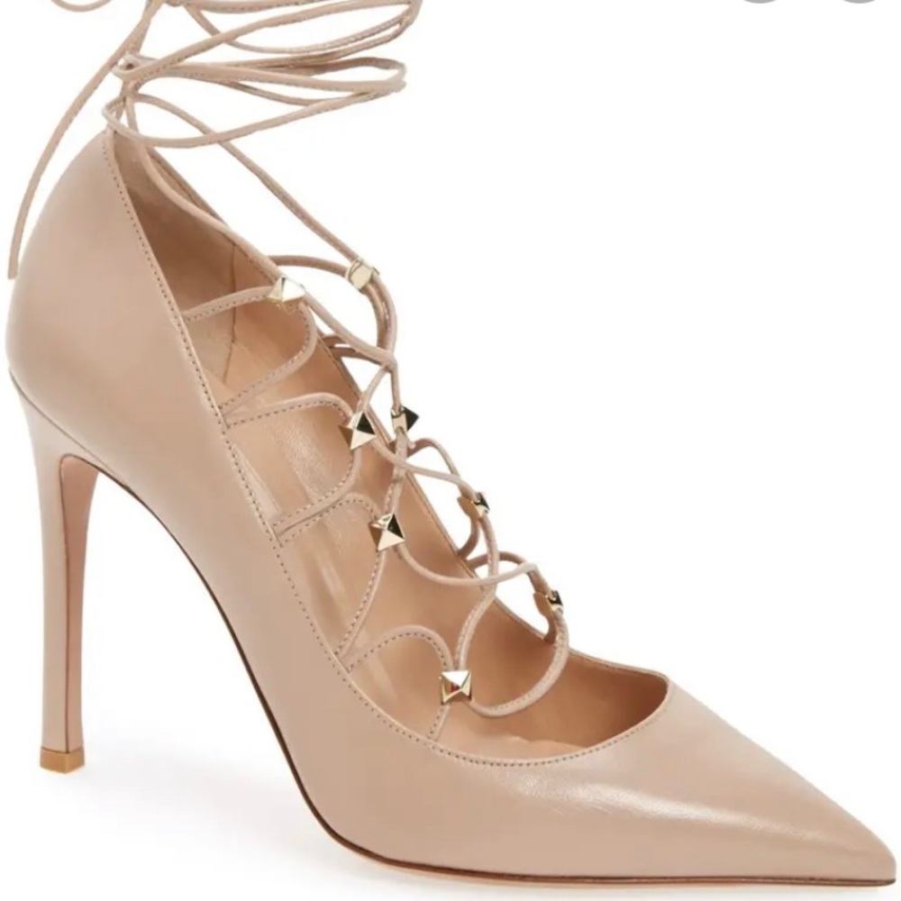 COPY - Authentic Valentino Lace Up Heels Size 39